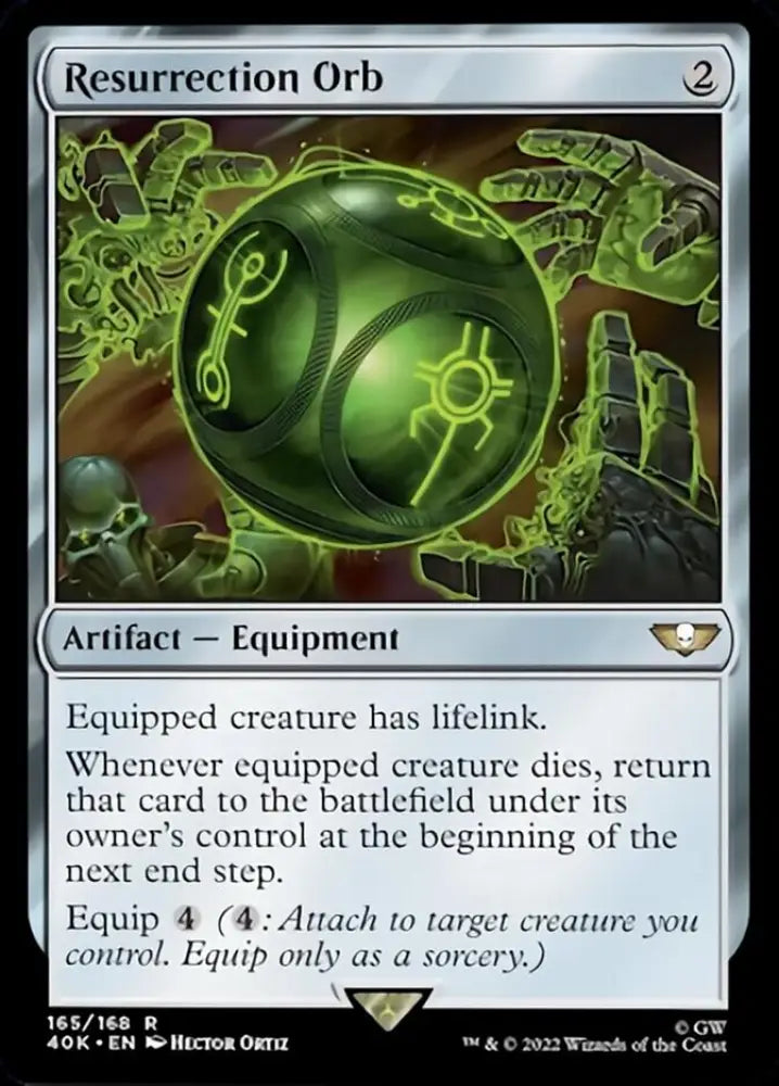 Resurrection Orb [Warhammer 40,000] - MTG Single