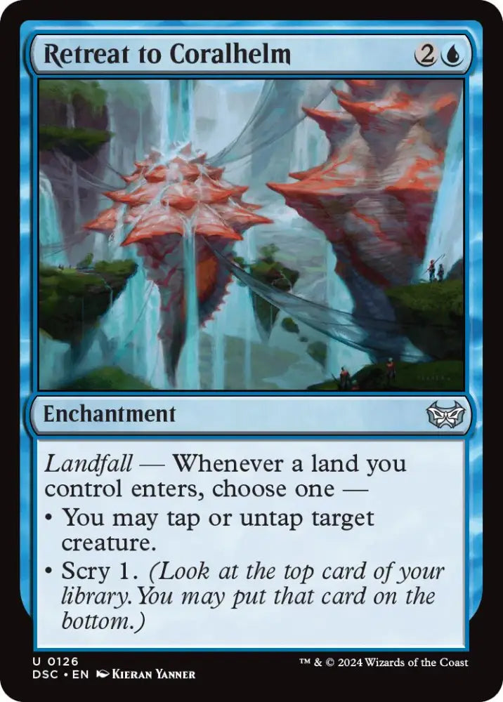 Retreat to Coralhelm [Duskmourn: House of Horror Commander] - MTG Single