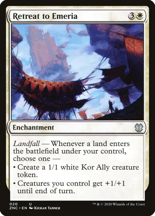 Retreat to Emeria [Zendikar Rising Commander] - MTG Single