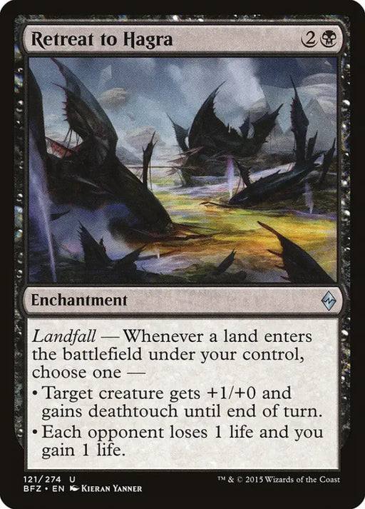 Retreat to Hagra [Battle for Zendikar] - MTG Single
