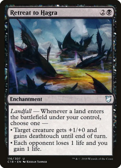 Retreat to Hagra [Commander 2018] - MTG Single