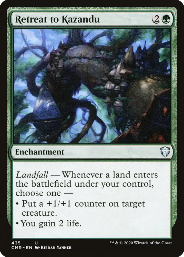 Retreat to Kazandu [Commander Legends] - MTG Single