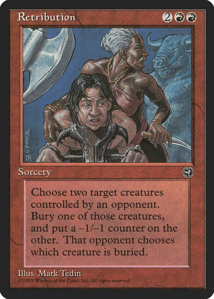 Retribution [Homelands] - MTG Single