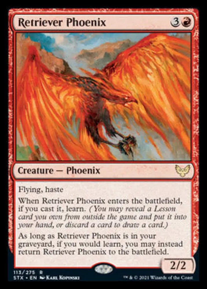Retriever Phoenix [Strixhaven: School of Mages] - MTG Single