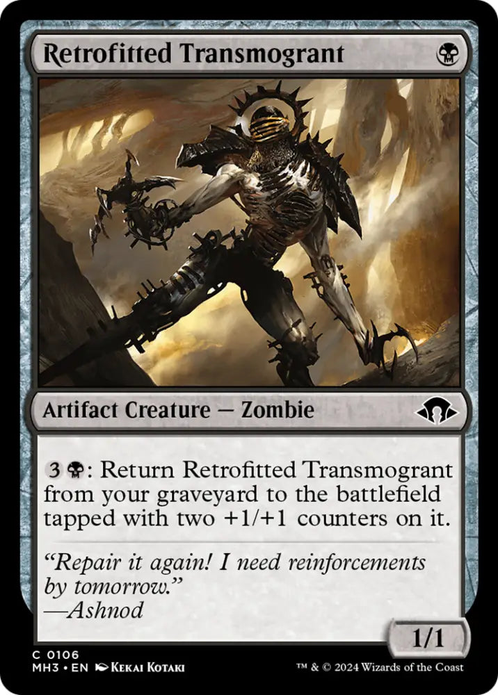 Retrofitted Transmogrant [Modern Horizons 3] - MTG Single