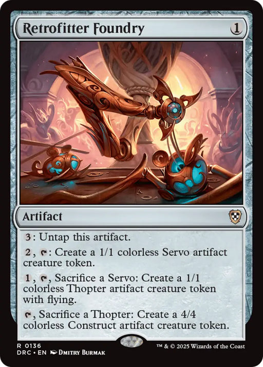 Retrofitter Foundry [Aetherdrift Commander] - MTG Single