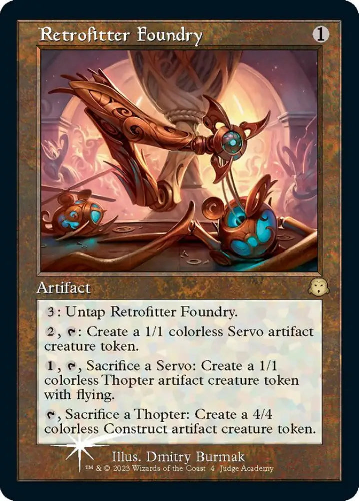 Retrofitter Foundry (Retro) [Judge Gift Cards 2023] - MTG Single