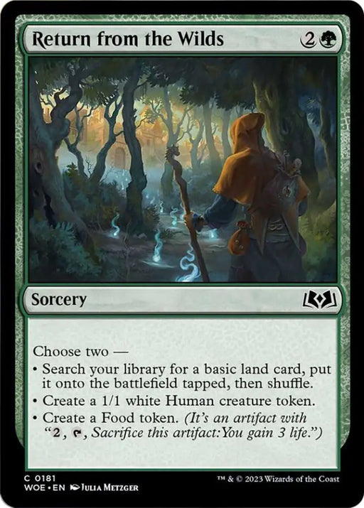 Return from the Wilds [Wilds of Eldraine] - MTG Single