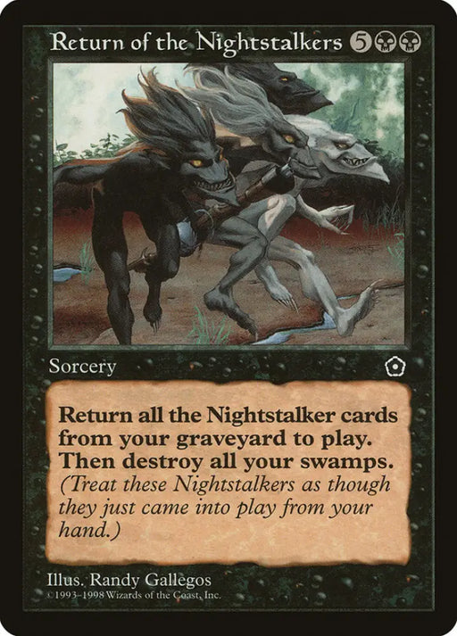 Return of the Nightstalkers [Portal Second Age] - MTG Single