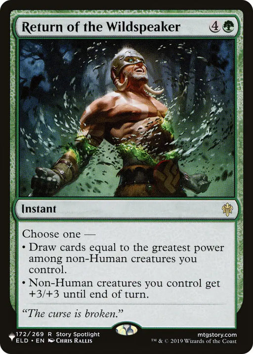 Return of the Wildspeaker [The List] - MTG Single