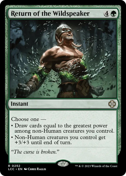 Return of the Wildspeaker [The Lost Caverns of Ixalan Commander] - MTG Single