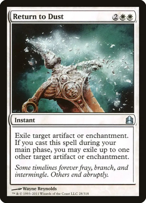 Return to Dust [Commander 2011] - MTG Single