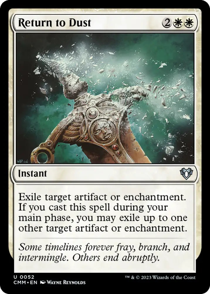 Return to Dust [Commander Masters] - MTG Single