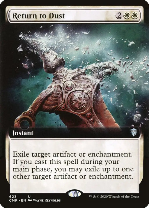 Return to Dust (Extended Art) [Commander Legends] - MTG Single