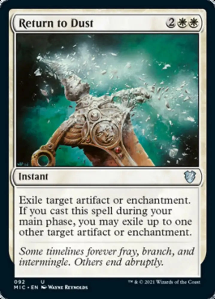 Return to Dust [Innistrad: Midnight Hunt Commander] - MTG Single