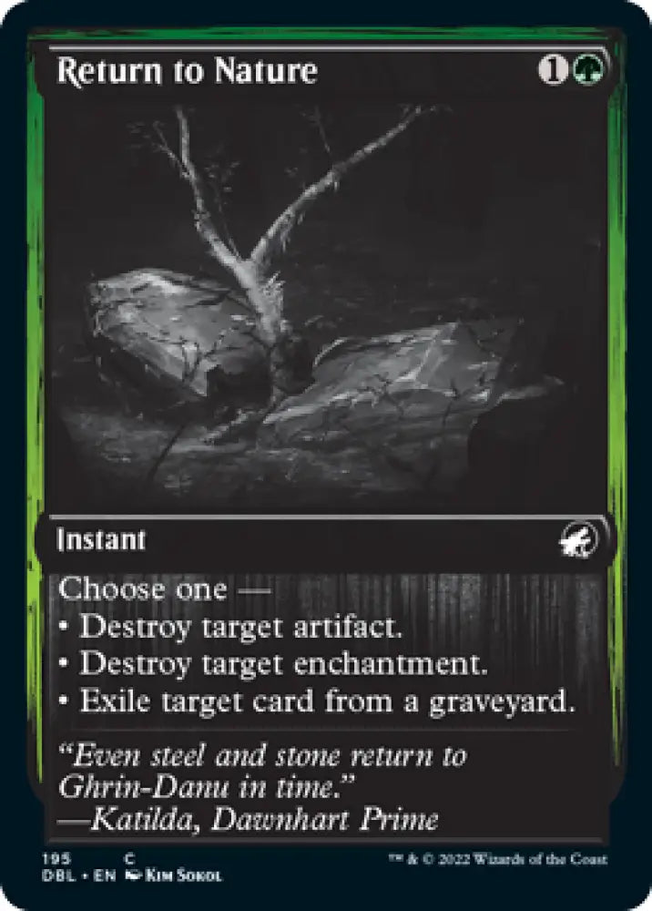Return to Nature [Innistrad: Double Feature] - MTG Single