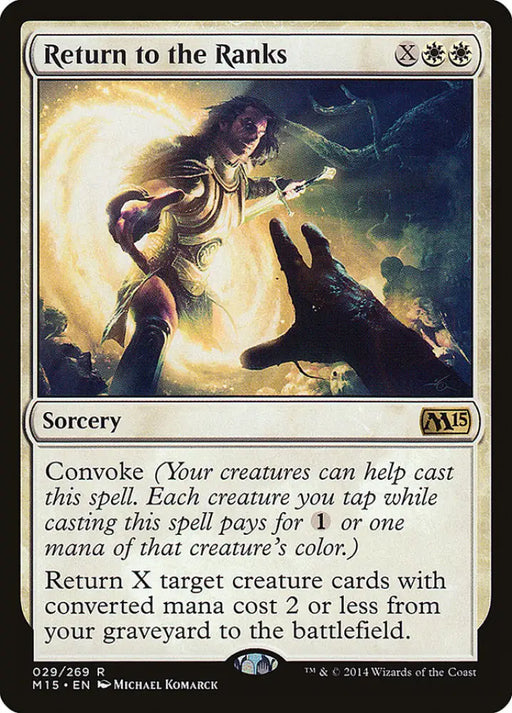 Return to the Ranks [Magic 2015] - MTG Single