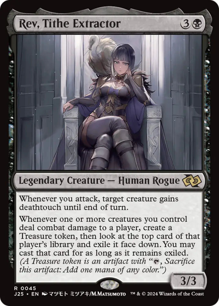 Rev Tithe Extractor (Anime) [Foundations Jumpstart] - MTG Single