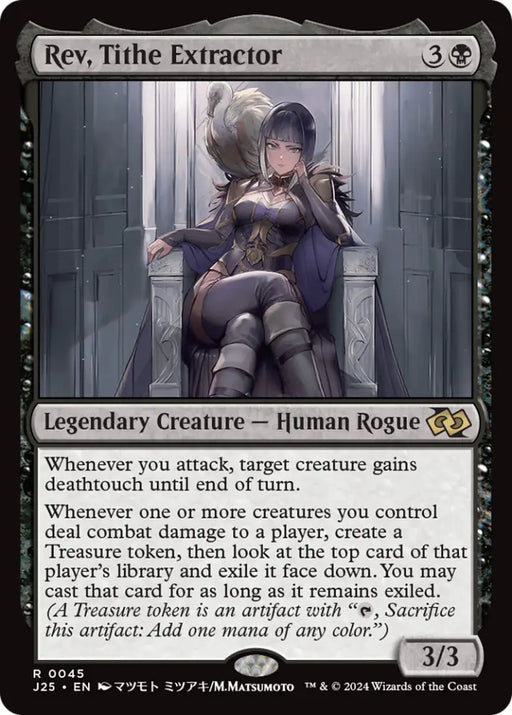 Rev Tithe Extractor (Anime) [Foundations Jumpstart] - MTG Single