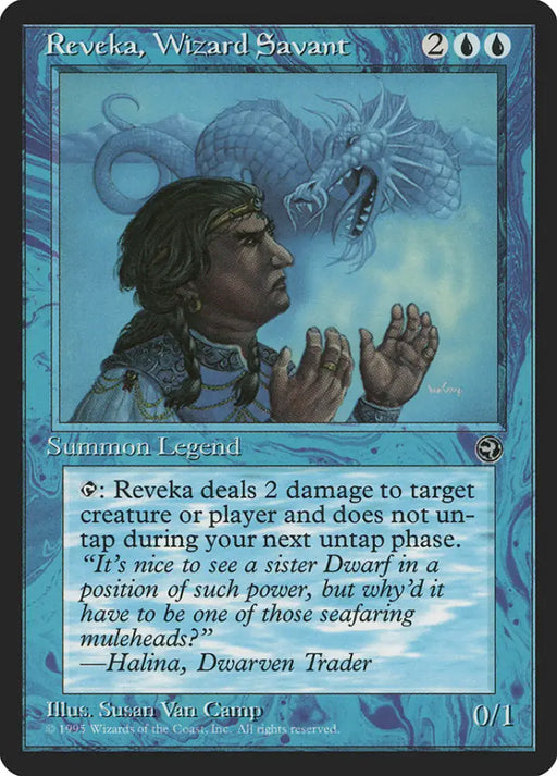 Reveka Wizard Savant [Homelands] - MTG Single