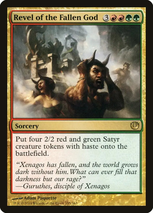Revel of the Fallen God [Journey into Nyx] - MTG Single