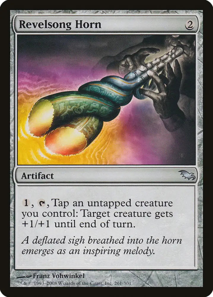 Revelsong Horn [Shadowmoor] - MTG Single