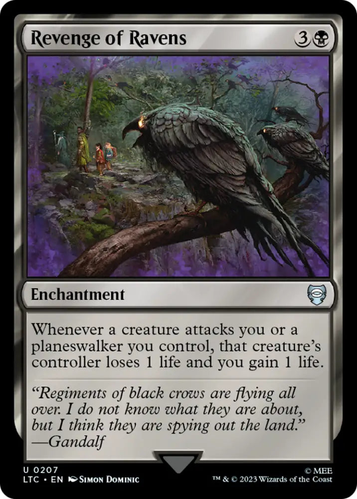 Revenge of Ravens [The Lord of the Rings: Tales of Middle-Earth Commander] - MTG Single