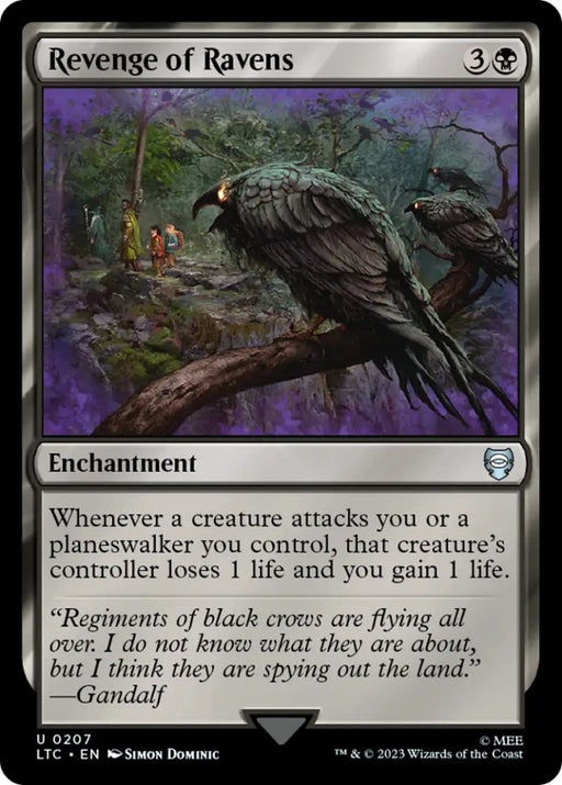 Revenge of Ravens [The Lord of the Rings: Tales of Middle-Earth Commander] - MTG Single