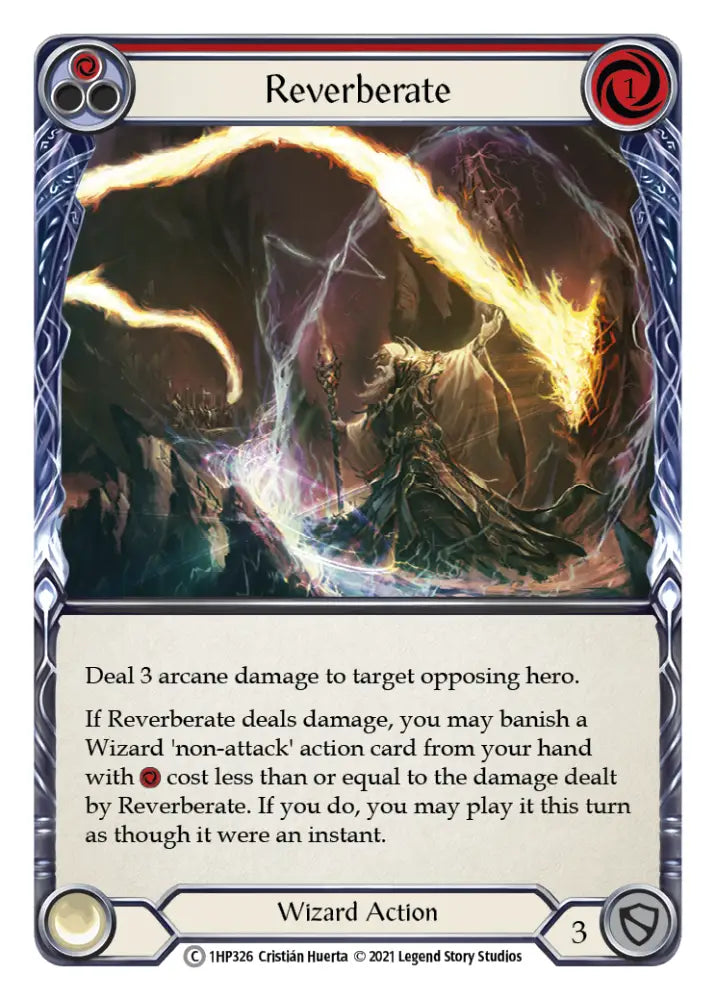Reverberate (Red) [1HP326] (History Pack 1) - Flesh And Blood Single