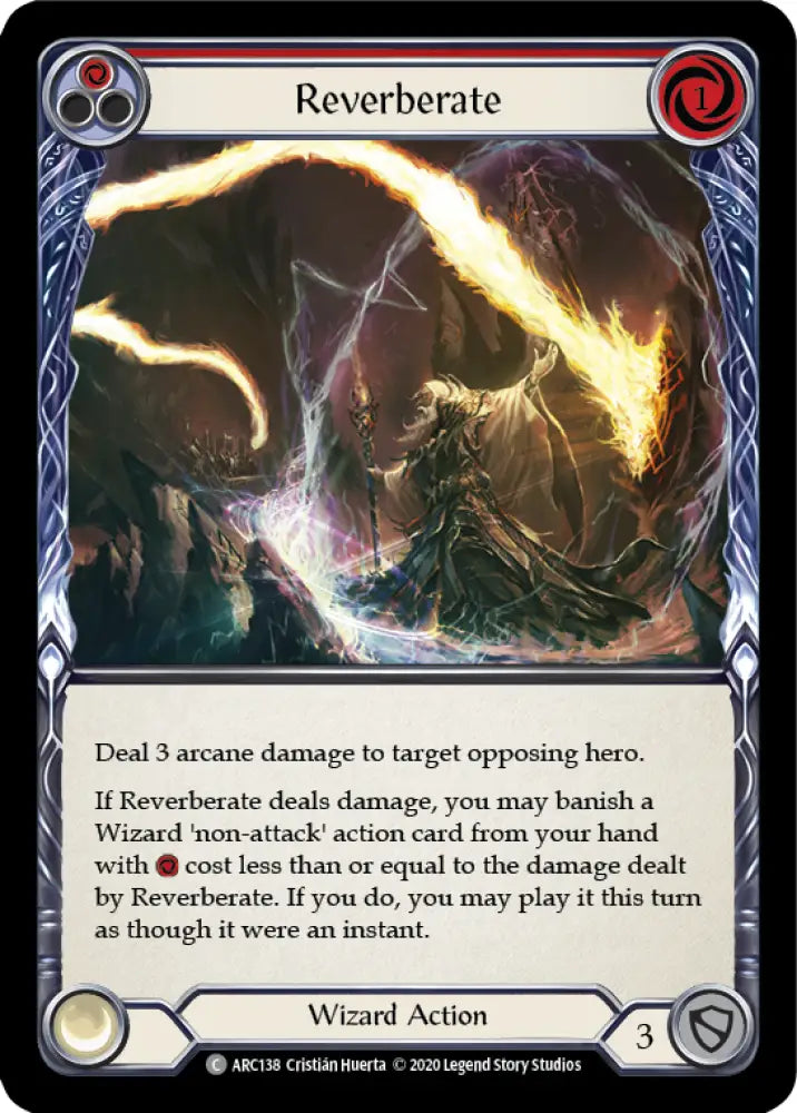 Reverberate (Red) [Arcane Rising Unlimited] Unlimited Normal - Flesh And Blood Single