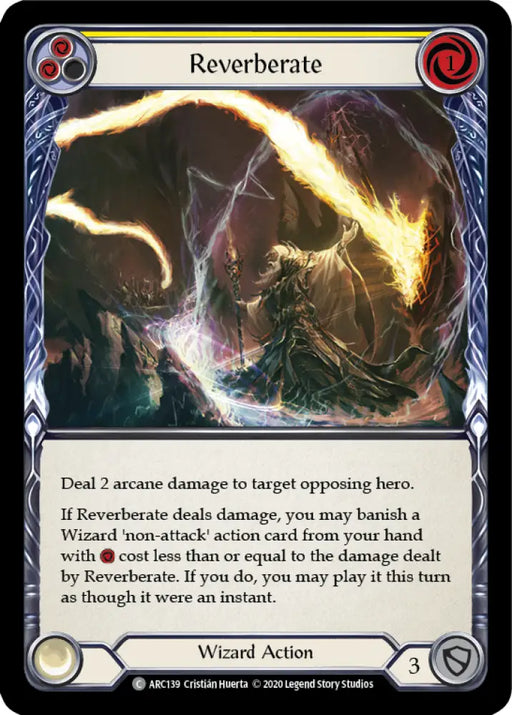 Reverberate (Yellow) [Arcane Rising Unlimited] Unlimited Normal - Flesh And Blood Single