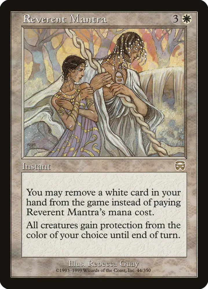 Reverent Mantra [Mercadian Masques] - MTG Single