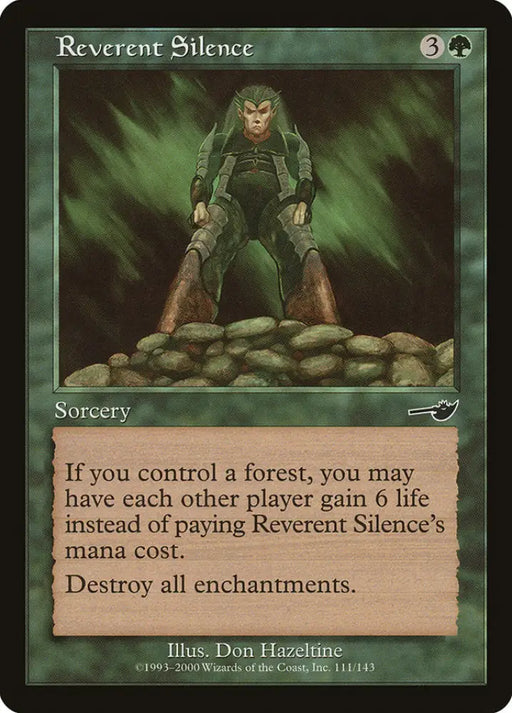 Reverent Silence [Nemesis] - MTG Single