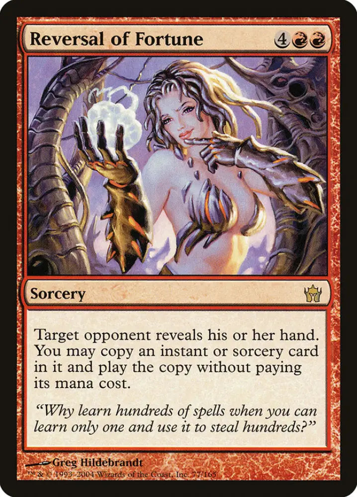 Reversal of Fortune [Fifth Dawn] - MTG Single