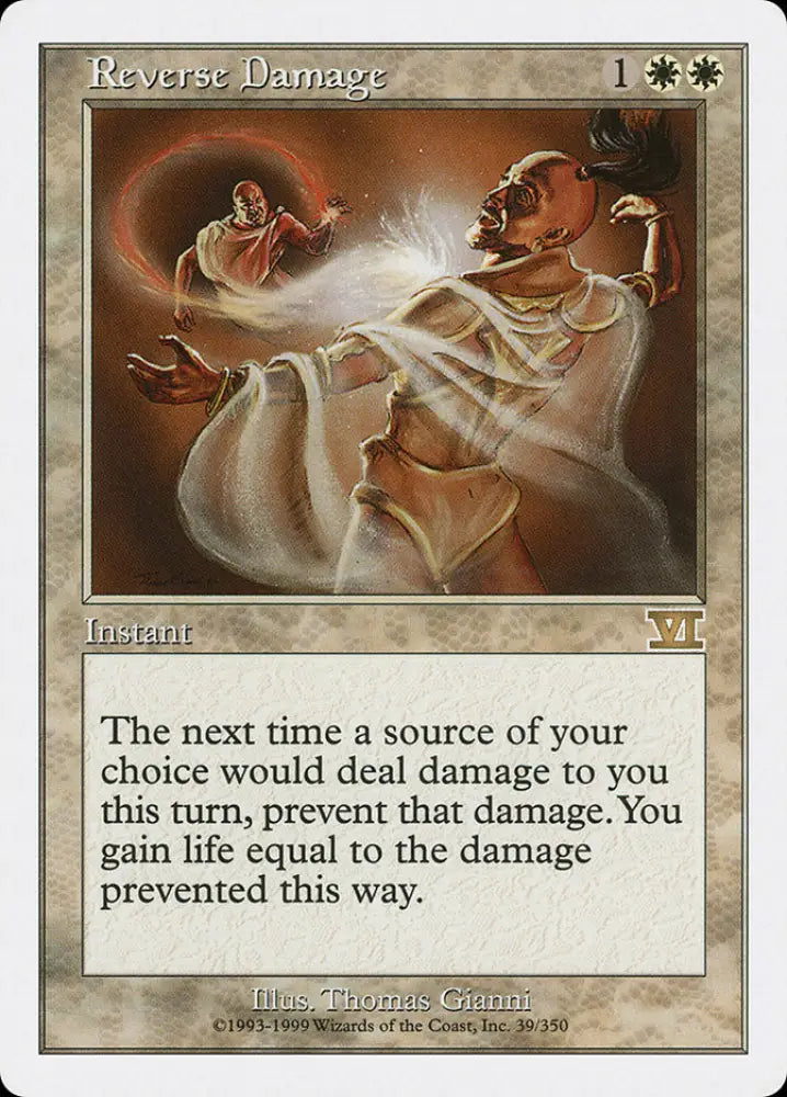 Reverse Damage [Classic Sixth Edition] - MTG Single