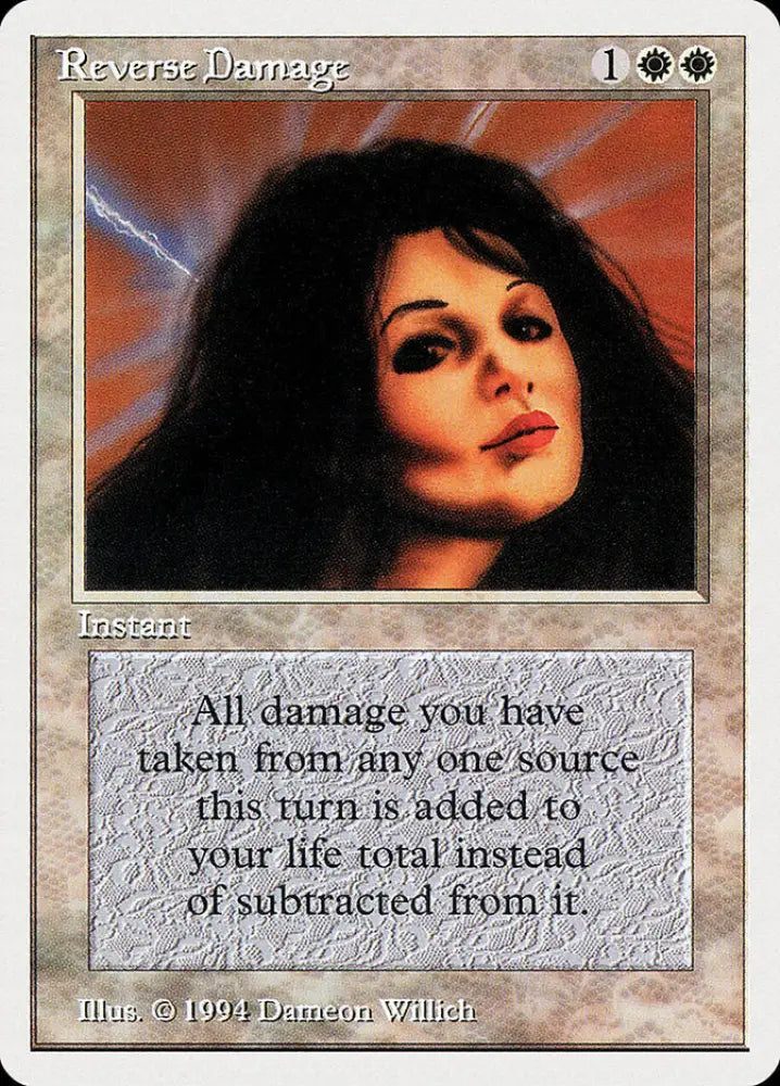 Reverse Damage [Summer Magic / Edgar] - MTG Single