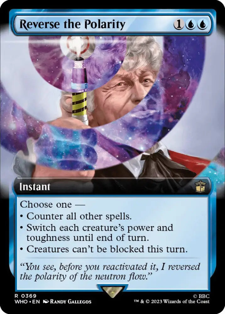 Reverse the Polarity (Extended Art) [Doctor Who] - MTG Single