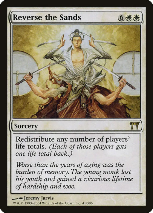 Reverse the Sands [Champions of Kamigawa] - MTG Single