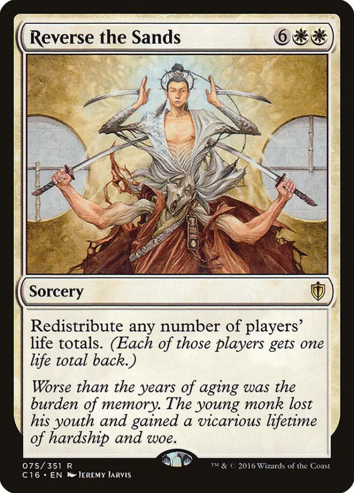 Reverse the Sands [Commander 2016] - MTG Single