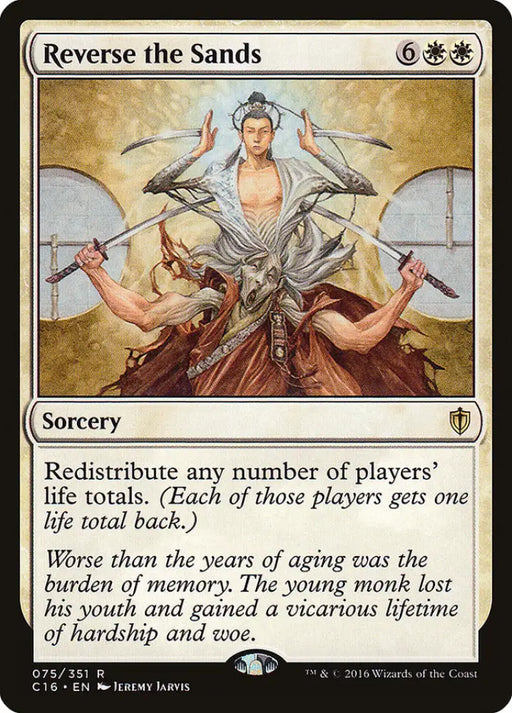Reverse the Sands [Commander 2016] - MTG Single