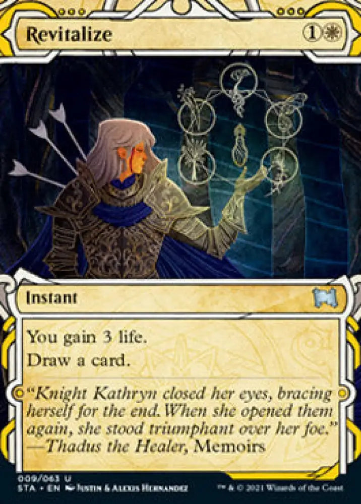 Revitalize (Foil Etched) [Strixhaven: School of Mages Mystical Archive] - MTG Single