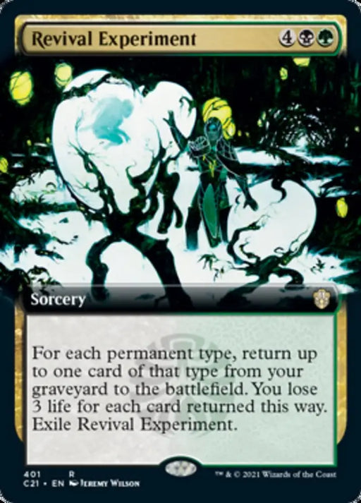 Revival Experiment (Extended Art) [Commander 2021] - MTG Single