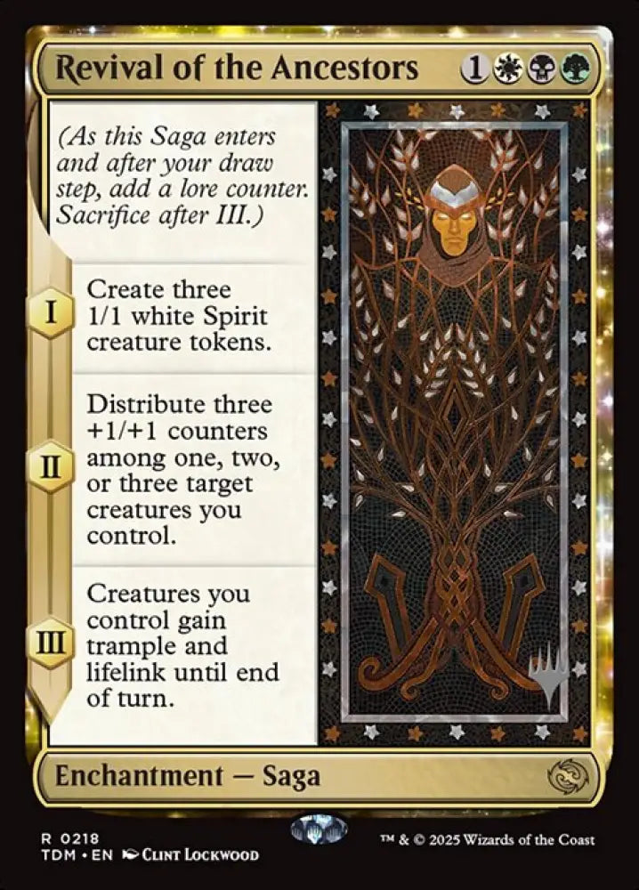 Revival of the Ancestors (218p) [Tarkir: Dragonstorm Promos]