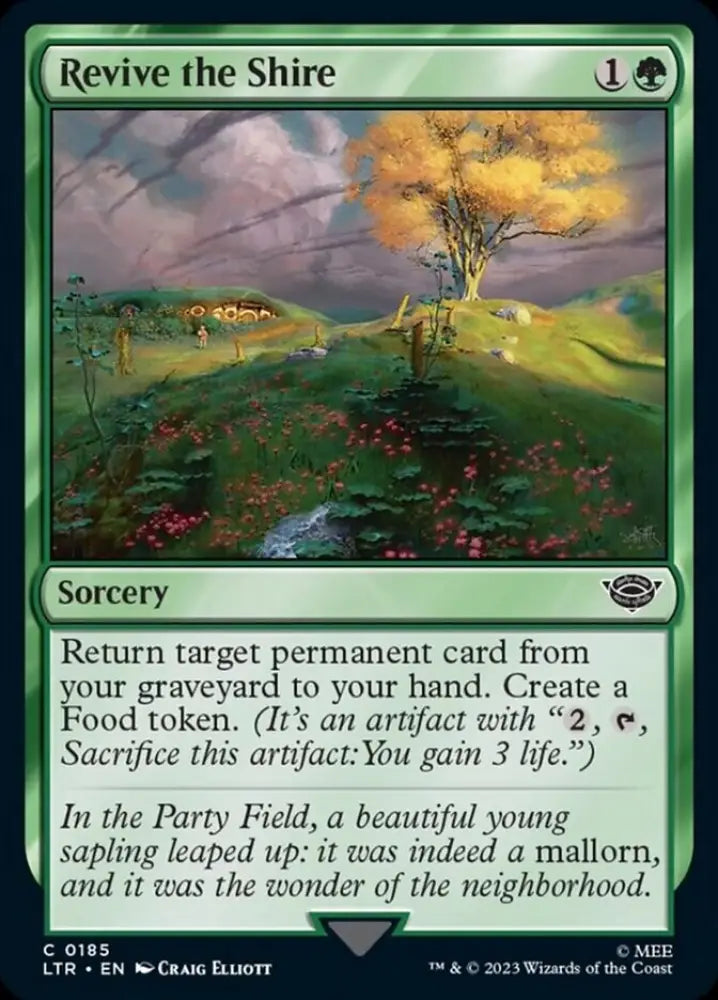 Revive the Shire [The Lord of the Rings: Tales of Middle-Earth] - MTG Single