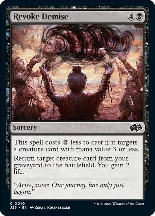 Revoke Demise [Foundations Jumpstart] - MTG Single