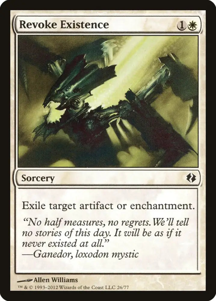 Revoke Existence [Duel Decks: Venser vs. Koth] - MTG Single