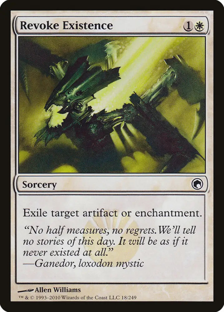 Revoke Existence [Scars of Mirrodin] - MTG Single