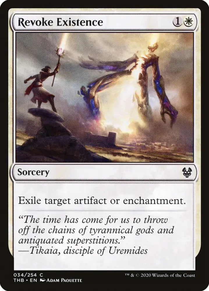 Revoke Existence [Theros Beyond Death] - MTG Single