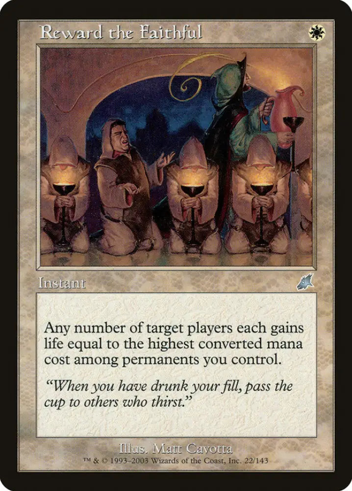 Reward the Faithful [Scourge] - MTG Single