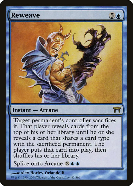 Reweave [Champions of Kamigawa] - MTG Single